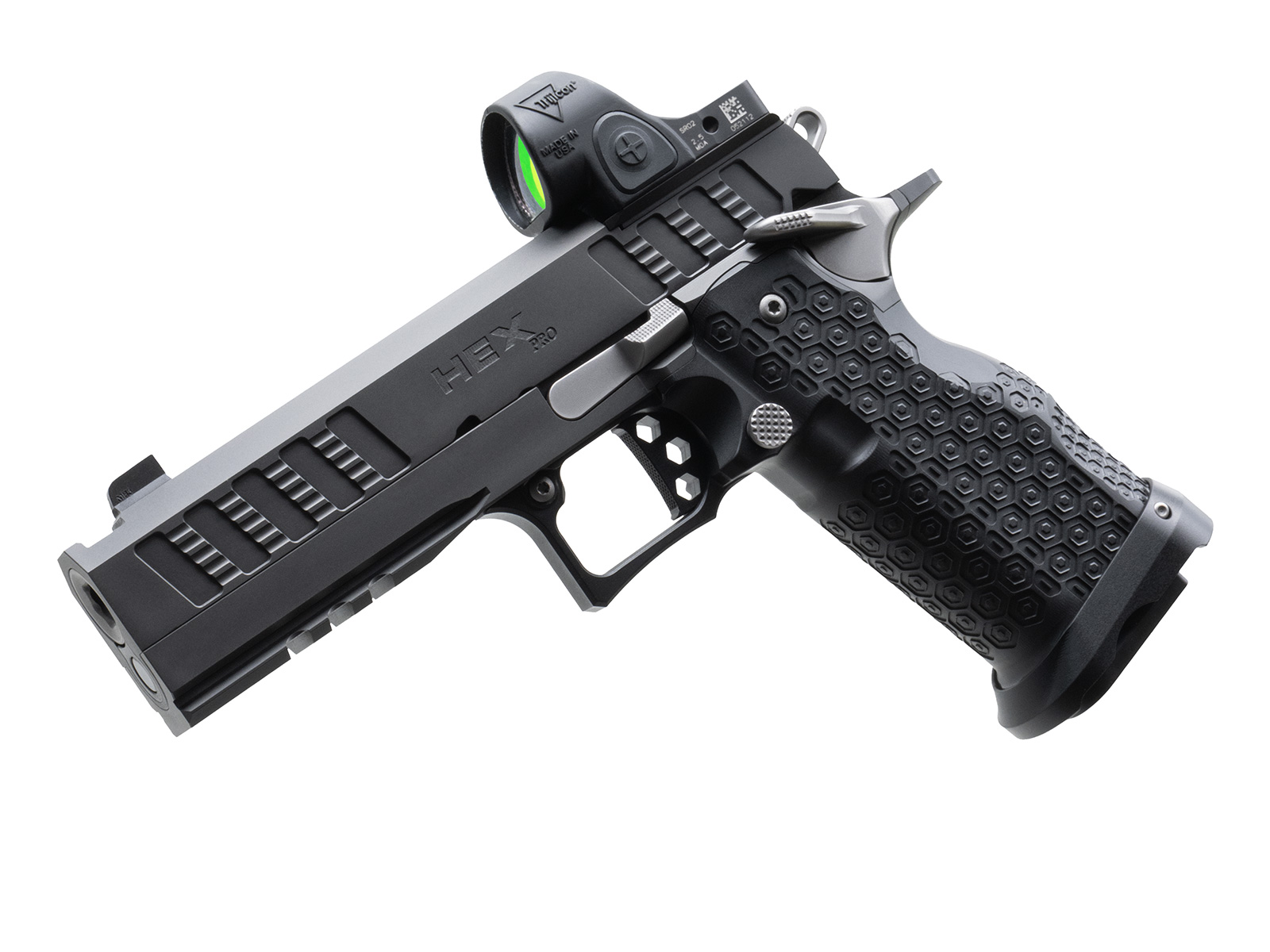 Jacob Grey Hex Pro handgun