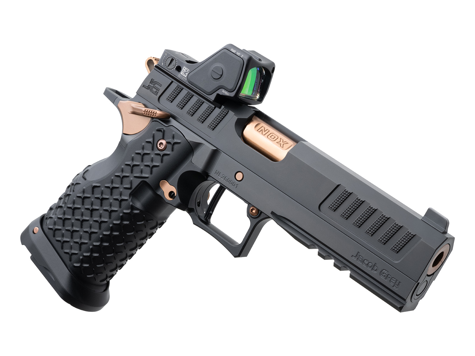 Jacob Grey Nox 9 Limited handgun
