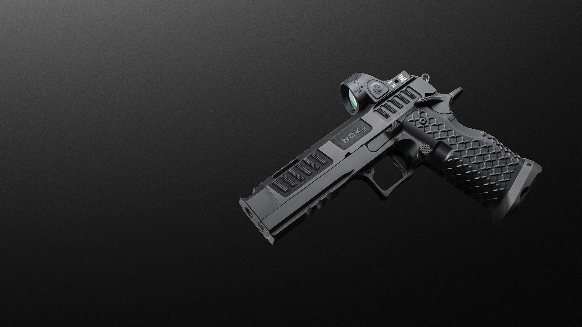 Nox Gentleman Series Midnight Black compensator geometry detail