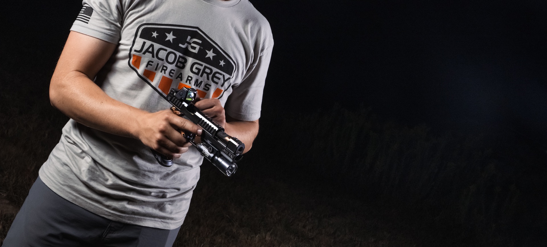 Jacob Grey performance handgun