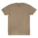 Jacob Grey T-Shirt- Hex Pattern, Warm Grey