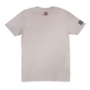 Jacob Grey T-Shirt- American Badge T-Shirt, LT Grey
