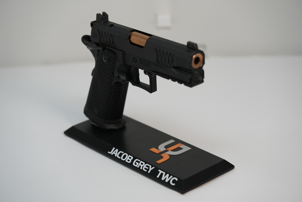 Jacob Grey TWC Handgun Retail Display Stand