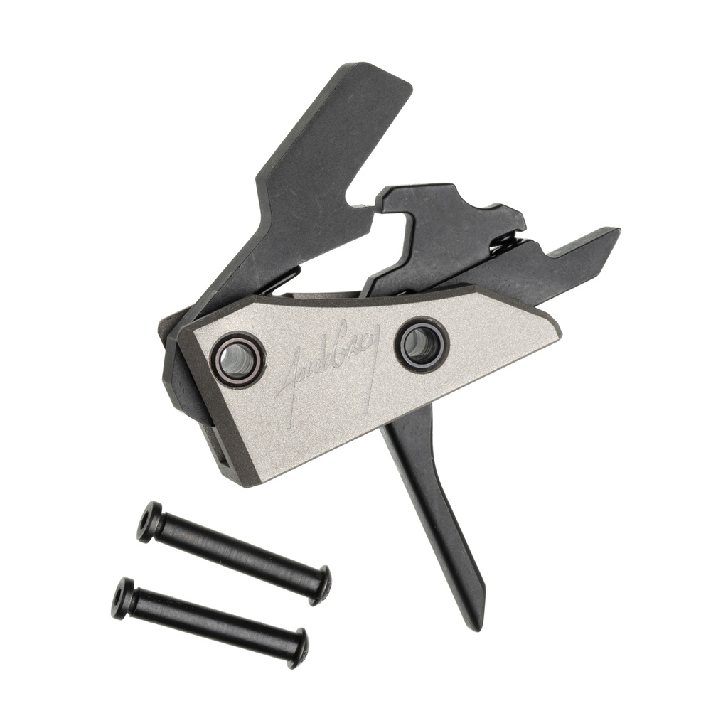 JG Signature 3.5 LB Single Stage Drop-In Trigger – Flat Face, Includes Anti-Walk Pins