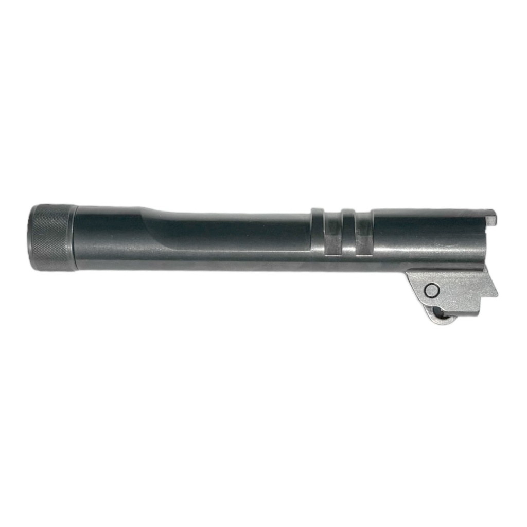 TWC9, TWC Black, Threaded Barrel Assembly, 9mm, 4.25", #3 link, Thread Bull Ramped, Thread Protector, Black Nitride