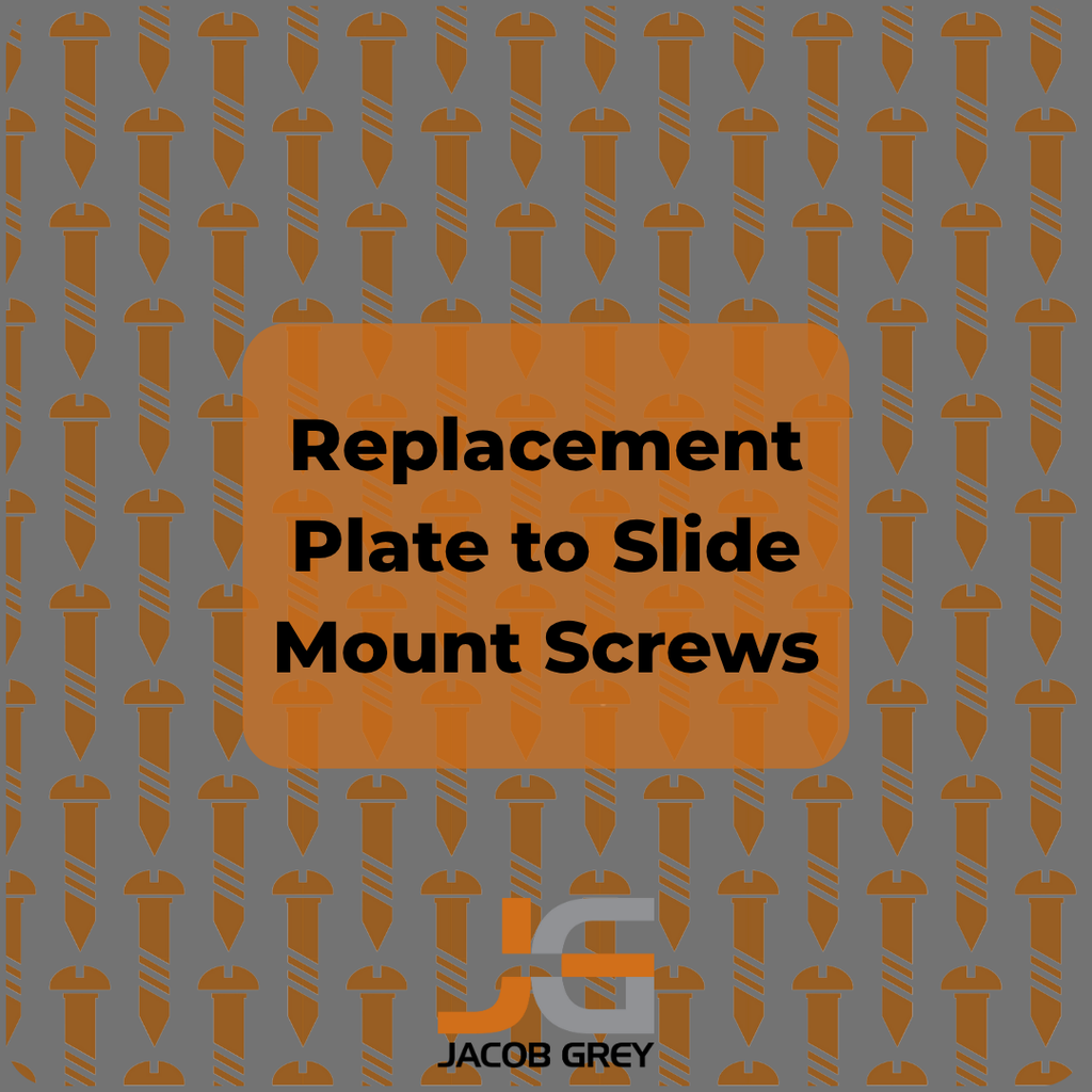 Plate to Slide Mount Screw 4-40 X .250 FH (3 Per Pack)