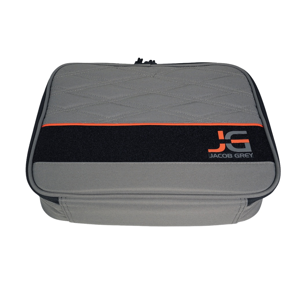 Jacob Grey Deluxe Pistol Case- Gray