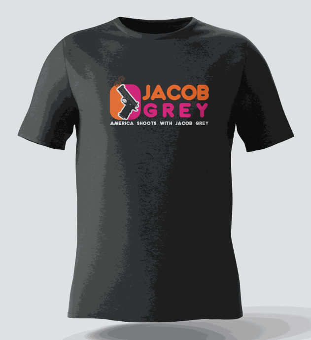 Jacob Grey T-Shirt- America Shoots With Jacob Grey