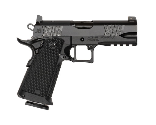 [TWCBLK425] TWC Black, Complete Handgun, 4.25", 2ea 17rd Mags, Black