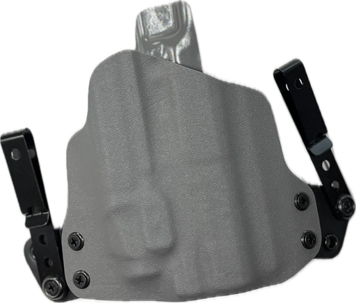 [173823] Holster, IWB, RH, Mini Wing Light Mounted, Streamlight TLR-7/TLR-7A for Jacob Grey TWC 9, Blk, Hex Models- Grey