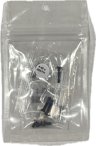 [TWCACRODELPLATESCREWKIT] TWC 9, TWC Black, TWC Hex, Acro, Delta, Adapter Plate, Jacob Grey Screw Kit