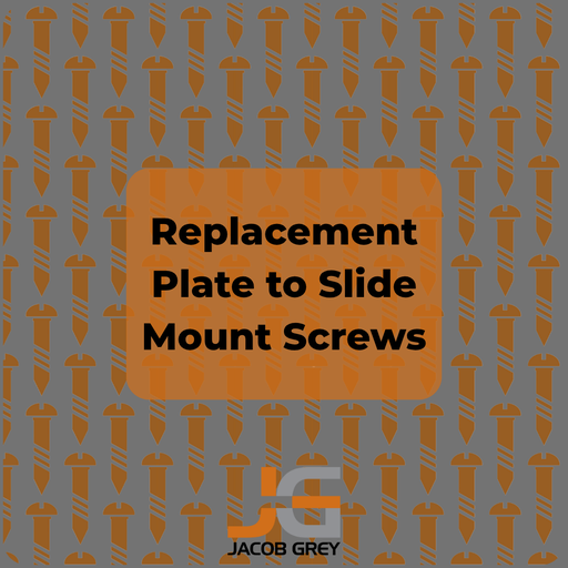 [SCREW-250] Plate to Slide Mount Screw 4-40 X .250 FH (3 Per Pack)